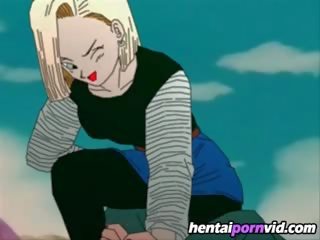 Dragon piłka z hentai_ android 18 i trunks