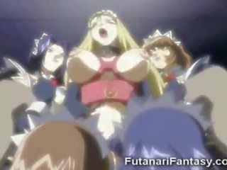 Étrange dessin animé futanari sexe!