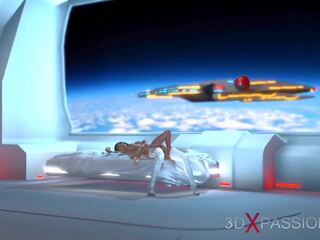Shemale Space Alien Fucks a captivating Woman in the Spacecraft | xHamster