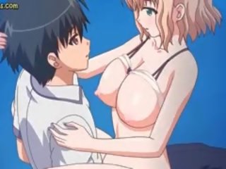 Anime zoçkë i dashuruar e shëndoshë organ seksual i mashkullit me të saj gojë