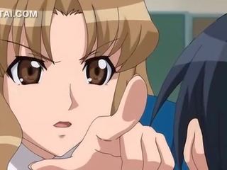 Anime sekolah gangbang dengan yang tidak bersalah remaja teman wanita