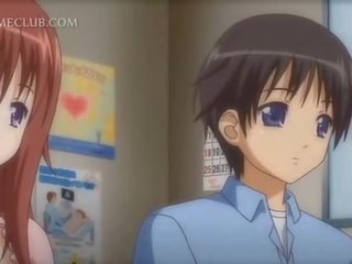 Anime koolitüdruk avamine sääred jaoks a suurepärane tussu