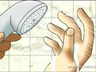 Pancuran air lisan kotor klip dengan telanjang animasi pornografi lesbo sayang