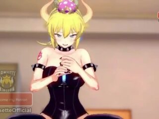 Bowsette joi κόπανος μακριά από instructions