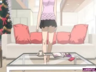 Oversexed Hentai schoolgirl Gets Fucked In The Bath