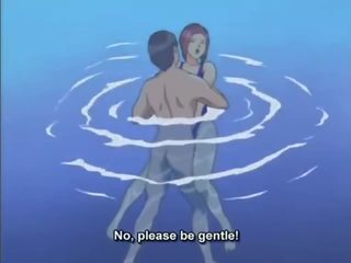 Animated buddy Owns Playgirl In SwimMing Pool
