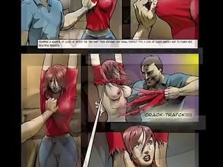 Dessin animé sexe film - filles obtenir chatte baisée et cri à partir de piquer