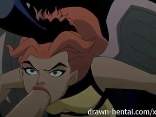 Justice league hentai - dy chicks për batman kar