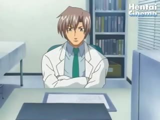 Hentai nars makakakuha ng seduced sa pamamagitan ng ang doktor