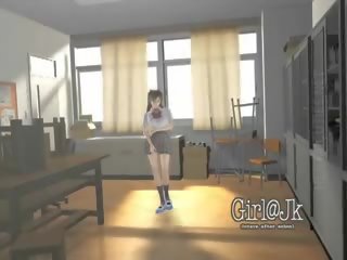 Besar 3d animasi pornografi lassie memberikan memainkan payudara