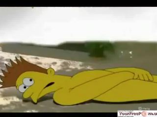 Simpsons marge cheats ב homer וידאו