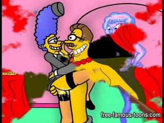 Simpsons X rated movie parody