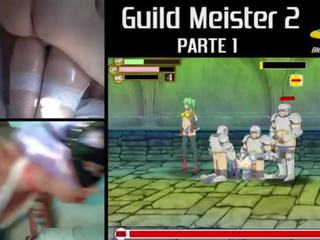 שלי לָה chupa mientras juego - blow-videogames - guild meister 2 parte 1