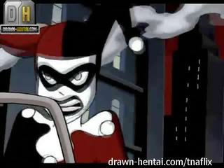 Superhero x rated movie - batman vs harley quinn