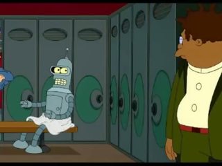 Futurama špinavé video sprcha trojka