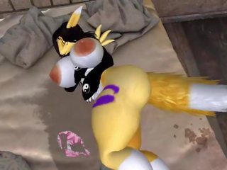 Slaperig renamon