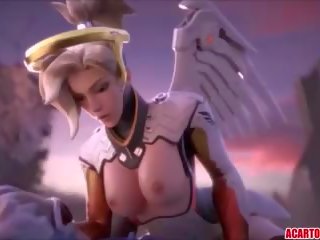 Overwatch xxx video pagtitipon lamang para tagahanga, malaswa film 14