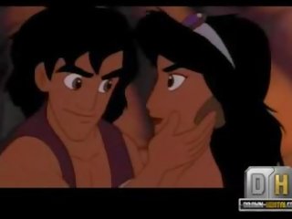 Aladdin 大人 フィルム ビーチ セックス ととも​​に ジャスミン