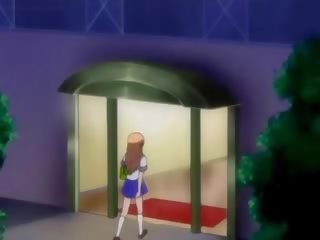 Redhead Anime Tramp Sucking A Fat phallus