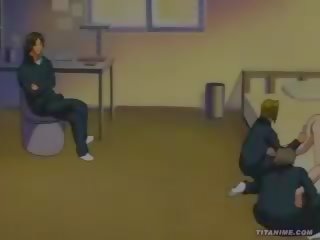 Hentai anime lassie hjem gangbanged