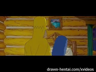 Simpsons xxx סרט - xxx וידאו לילה