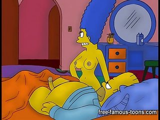 Marge simpsons লুক্কায়িত আনন্দ-উত্সবের