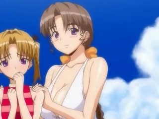 Hot to trot anime lesbians masturbating with dildos