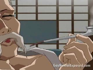 Milostiv roscata animat homosexual ninja visare despre greu cocoșilor inauntru lui gaura curului