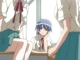Maiô hentai alunas sexo a quatro fodido em o cacifo quarto