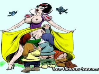 Snowwhite ja dwarfs x rated klipsi parodia